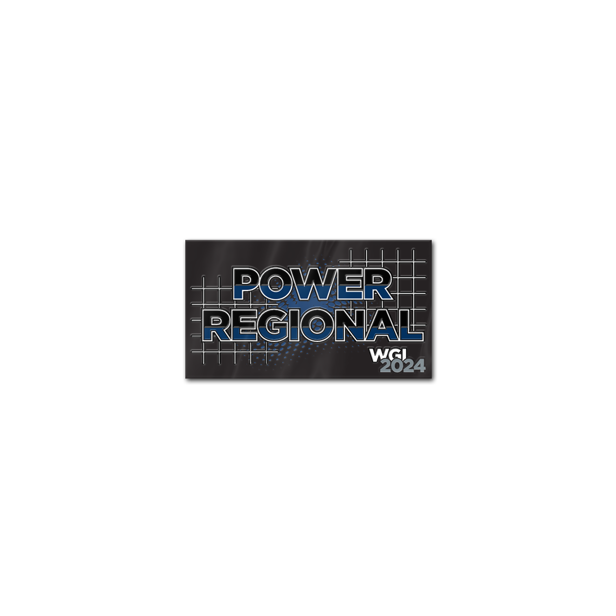 WGI 2024 Power Regional Pin
