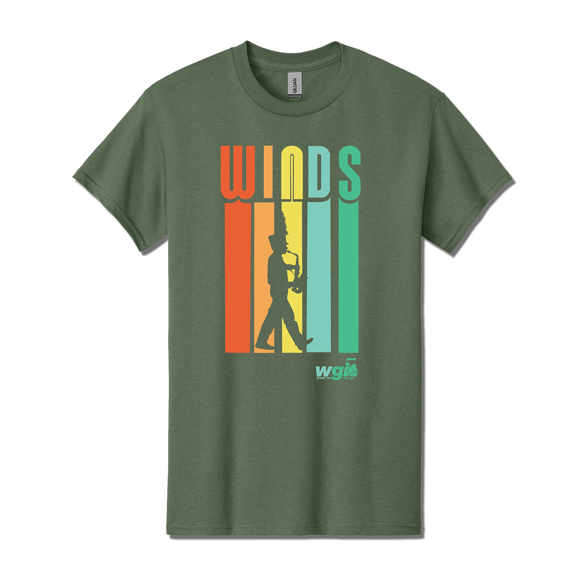WGI Winds Retro T-Shirt