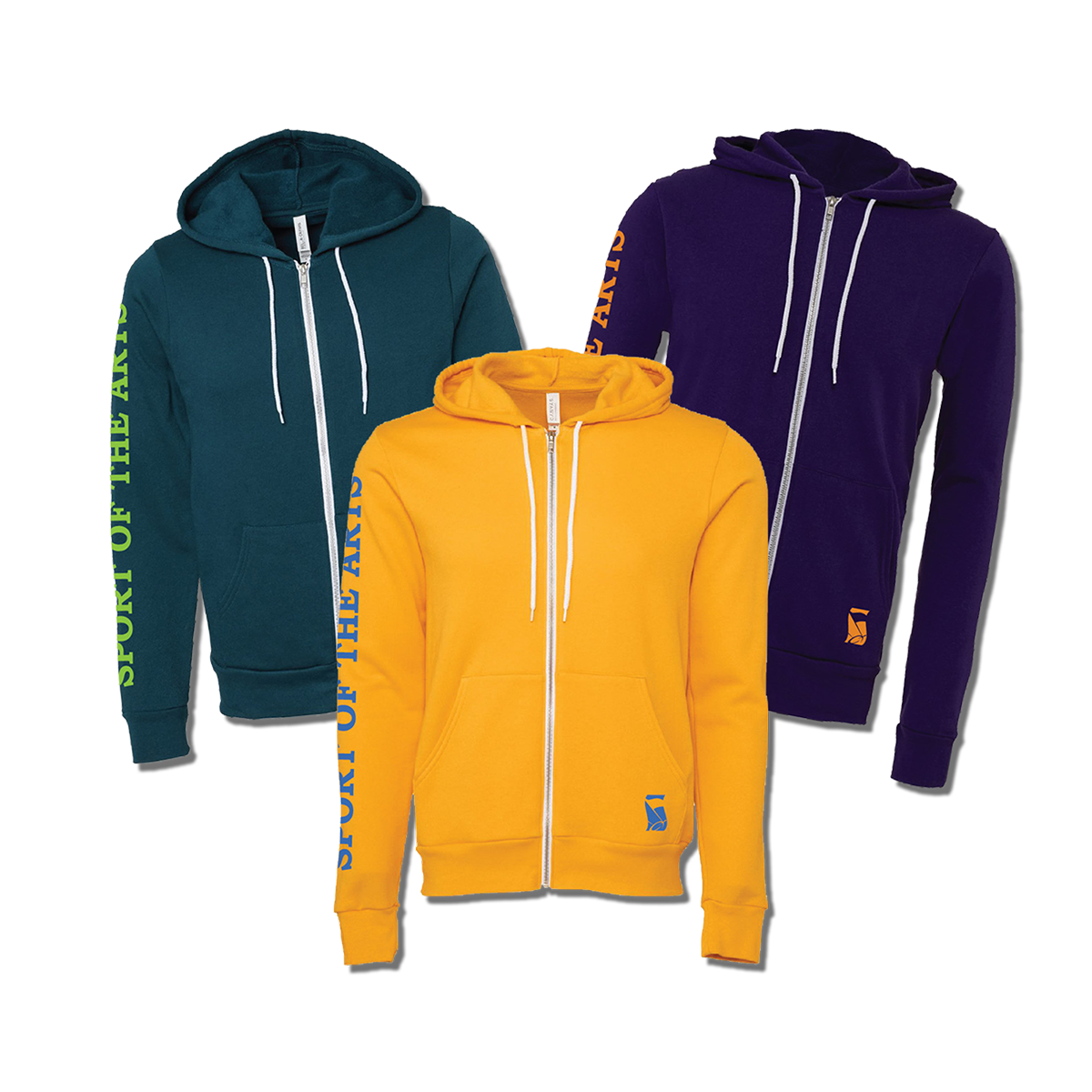 WGI Sport of the Arts Full Zip Hoodie - Multiple Colors