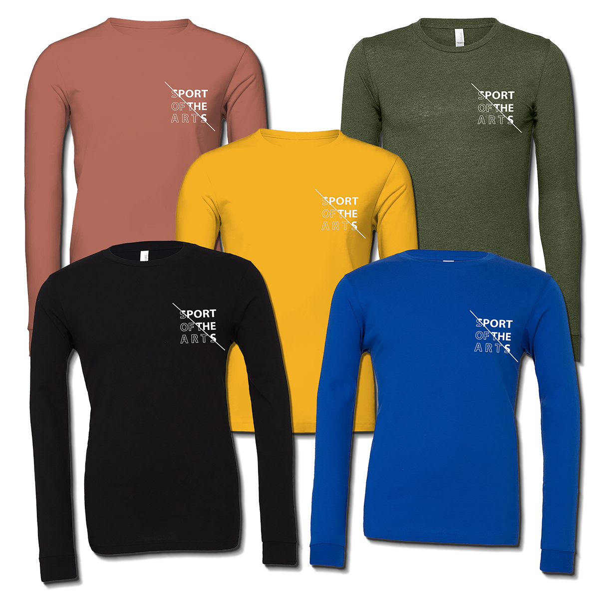 WGI Sport of the Arts Split Long Sleeve - Multiple Colors