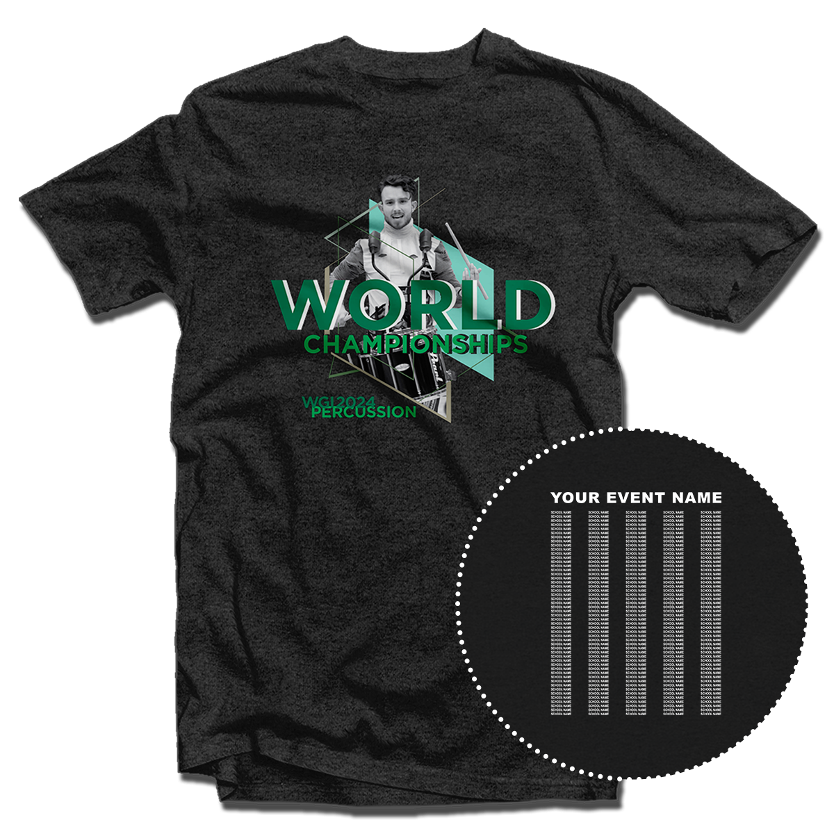 WGI 2024 Percussion World Championship T-Shirt