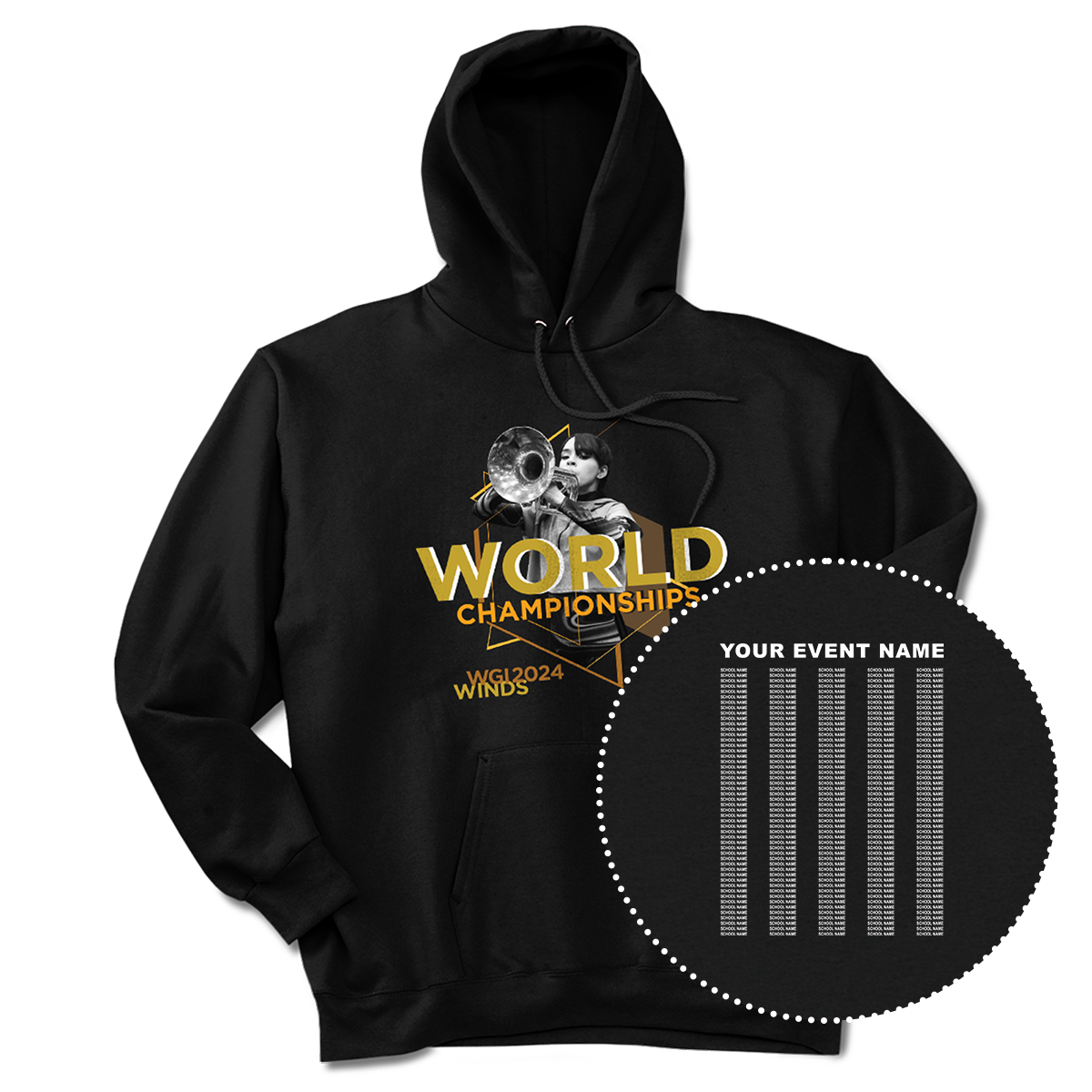 WGI 2024 Winds World Championship Hoodie