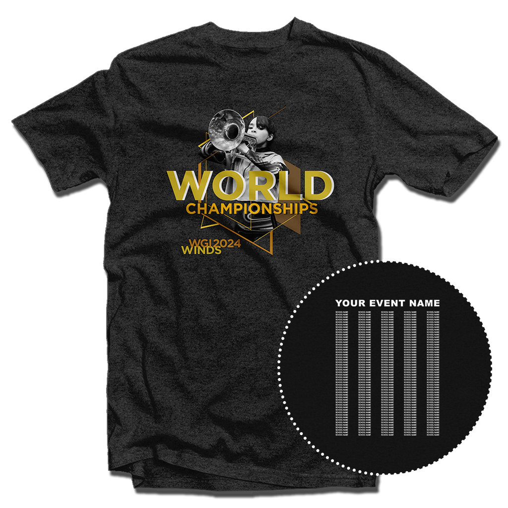 WGI 2024 Winds World Championship T-Shirt