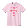 WGI Bows & Hearts Pink T-Shirt