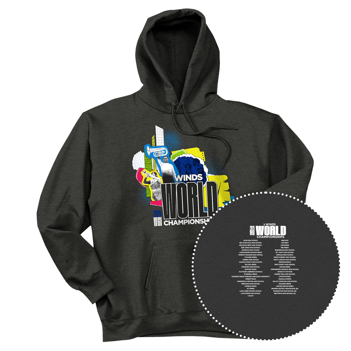WGI 2025 Winds World Championships Hoodie