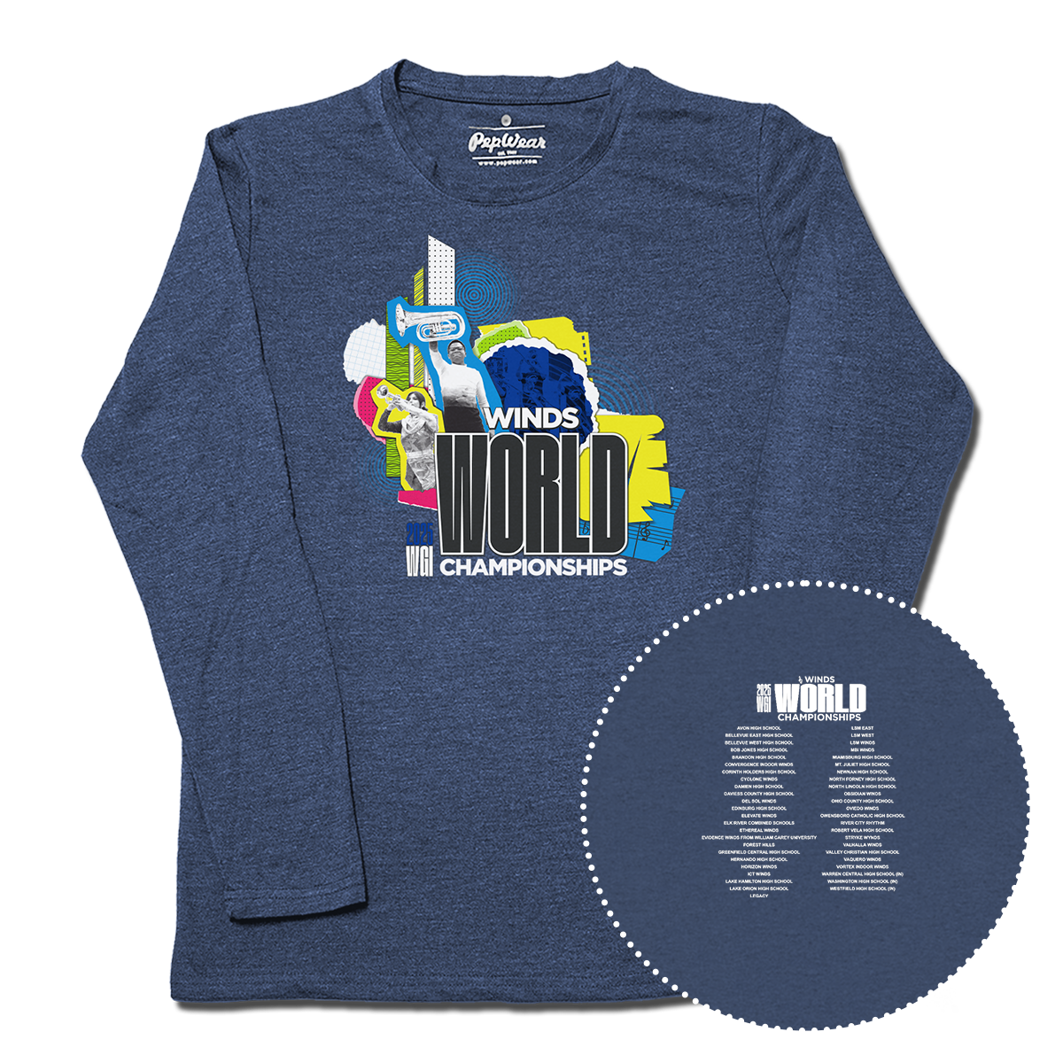 WGI 2025 Winds World Championships Long Sleeve