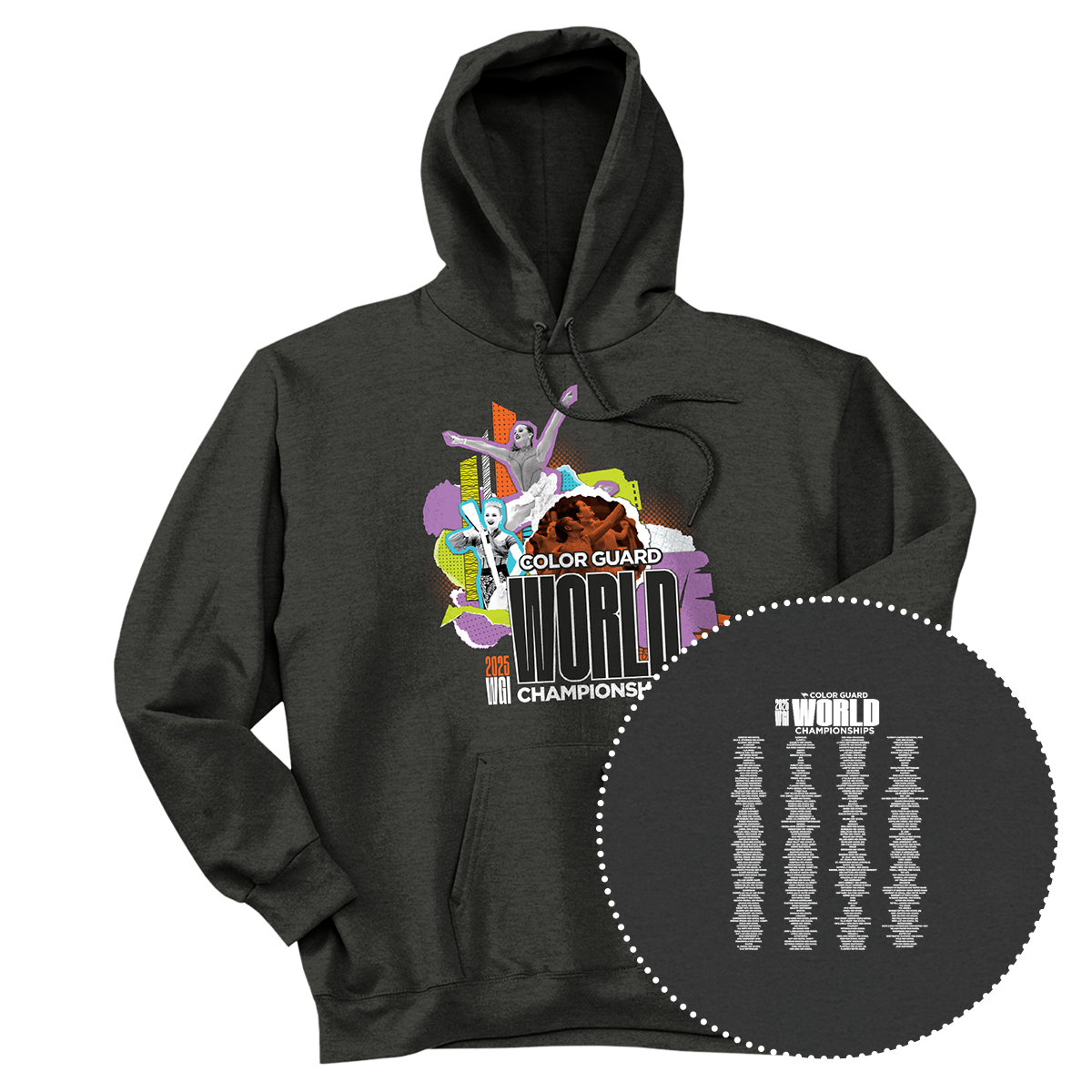 WGI 2025 Guard World Championships Hoodie