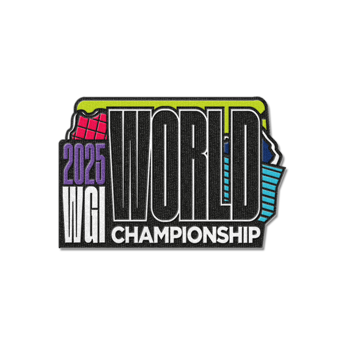 WGI 2025 World Championships Patch