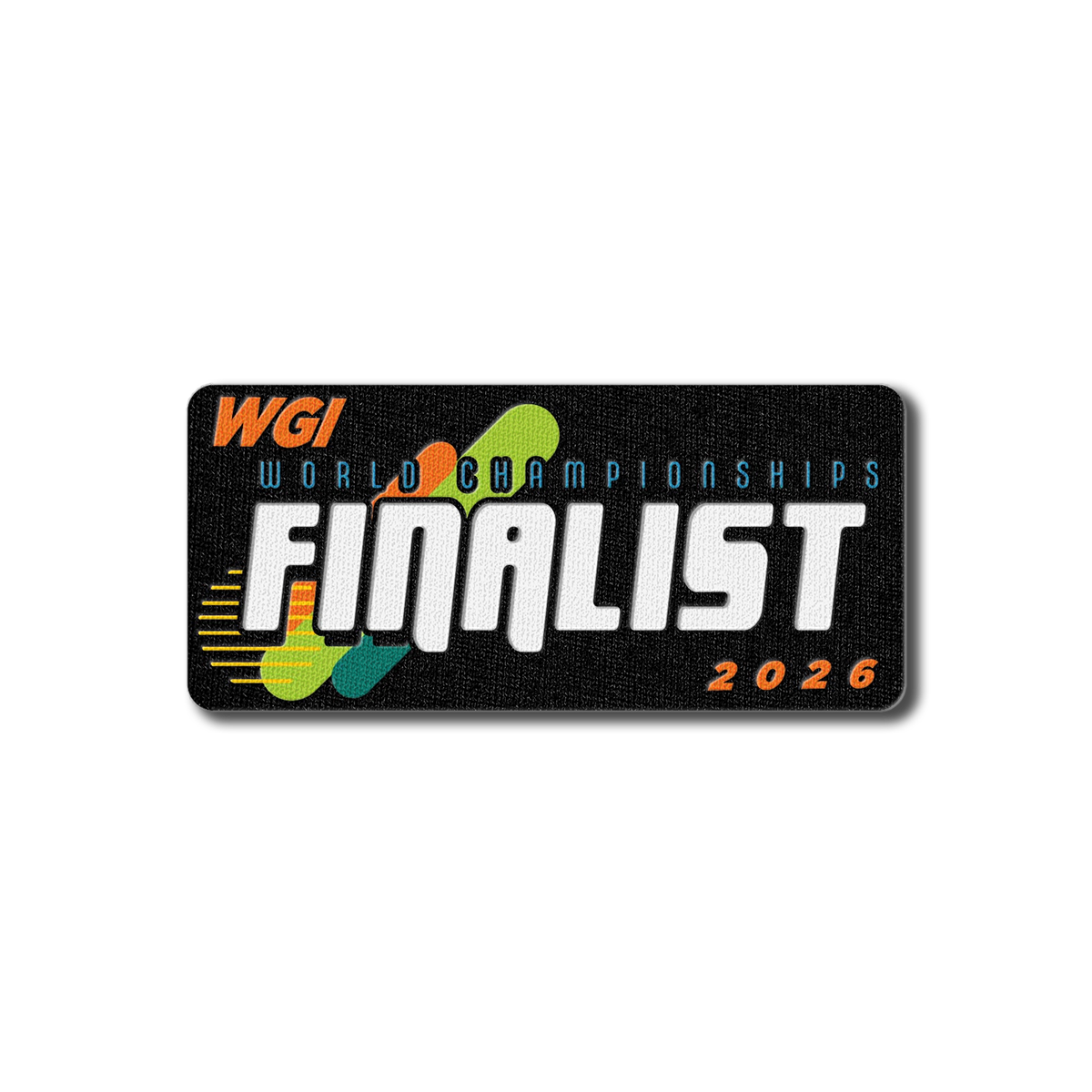 WGI 2026 World Championships Finalist Patch