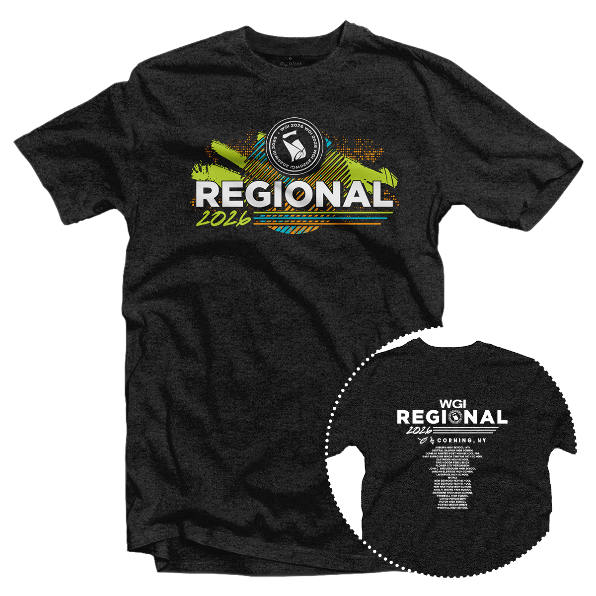 WGI 2026 Regional Percussion/Winds Event T-Shirt