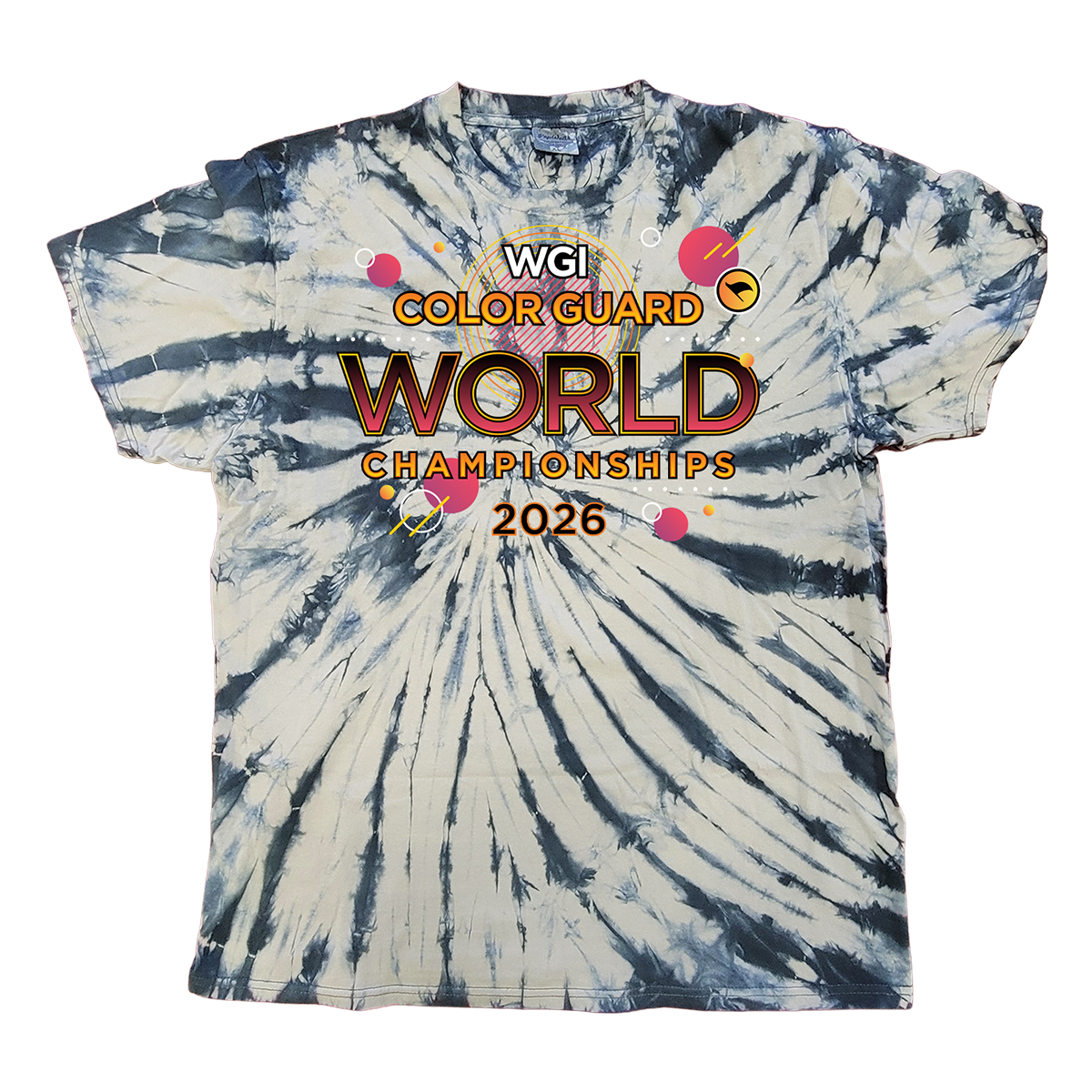 WGI 2026 Guard World Championships Tie Dye T-Shirt
