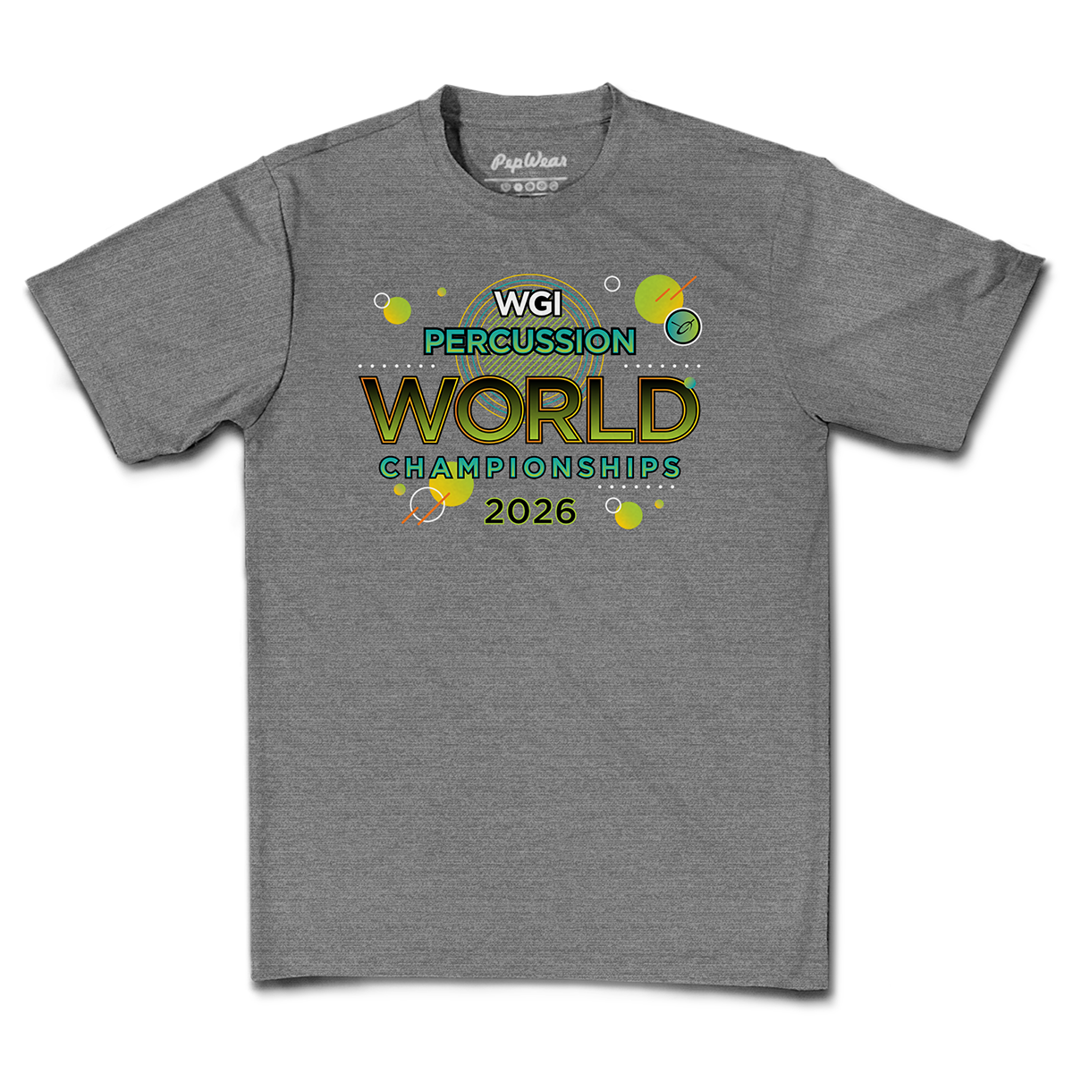 WGI 2026 Percussion World Championships Performance T-Shirt