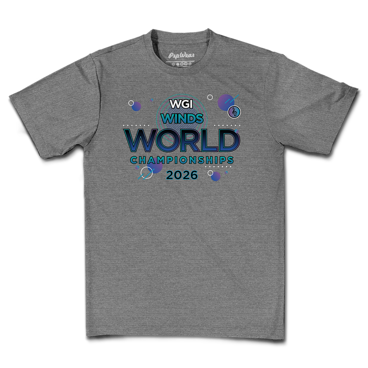 WGI 2026 Winds World Championships Performance T-Shirt