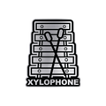 Xylophone Sticker