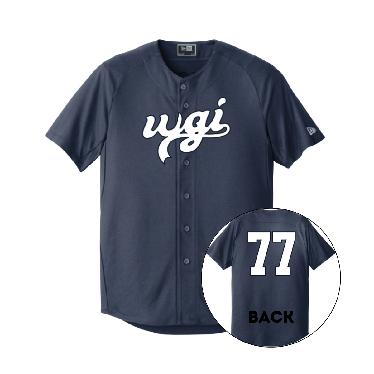 WGI 77 Baseball Jersey