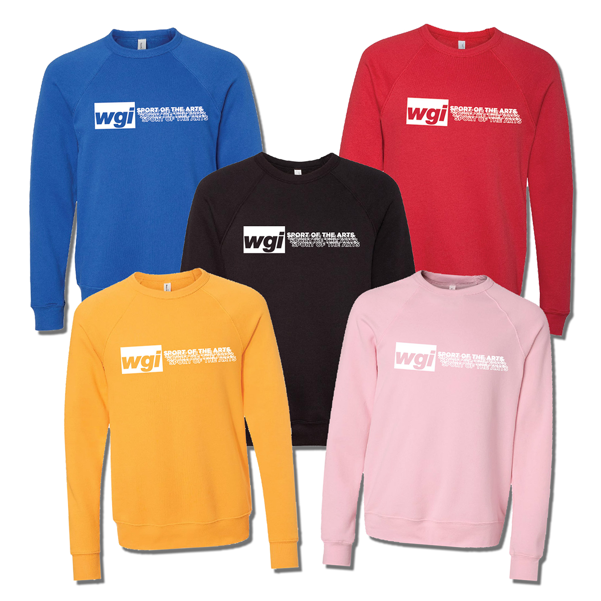 WGI Sport of the Arts Crewneck - Multi Colors
