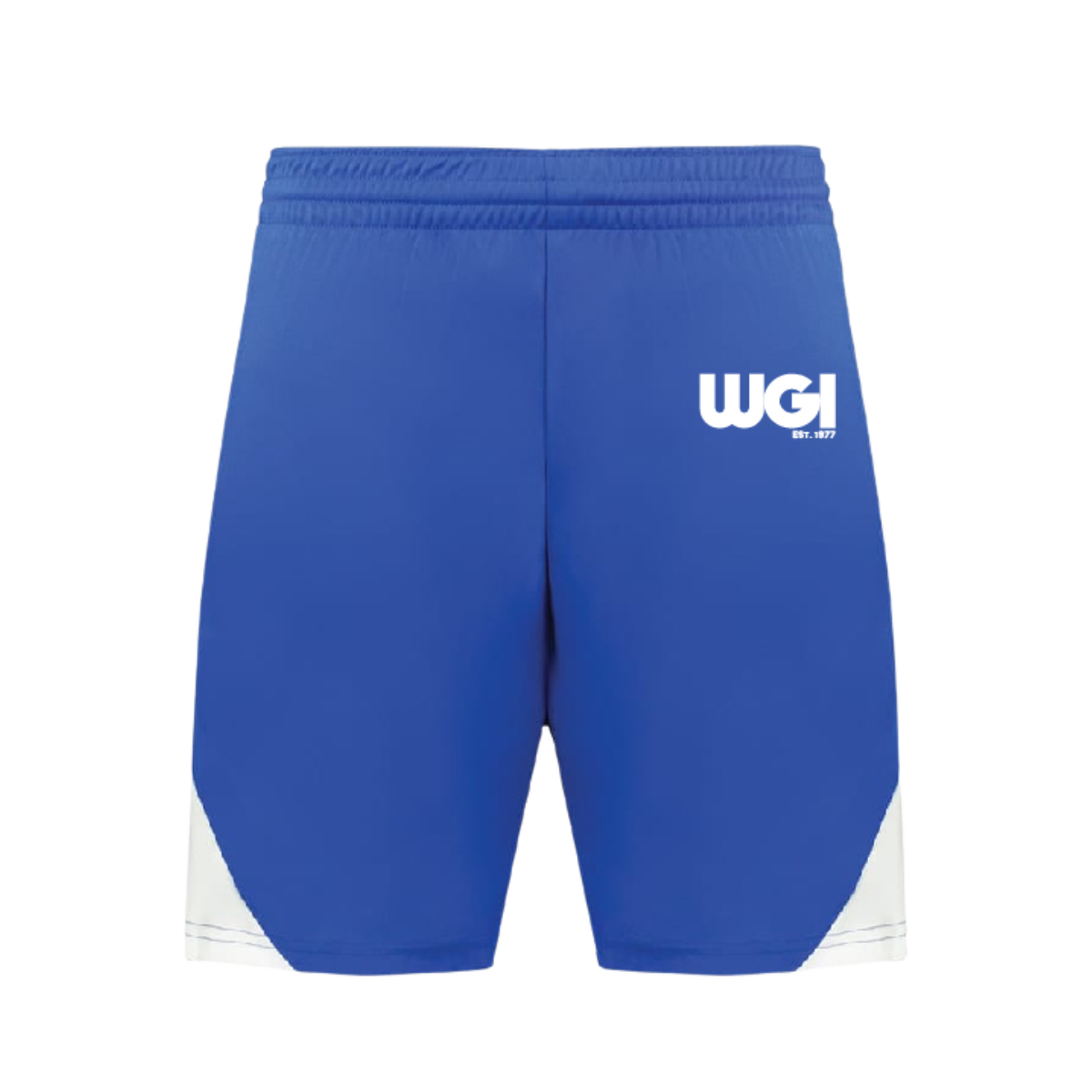 WGI Blue Track Shorts